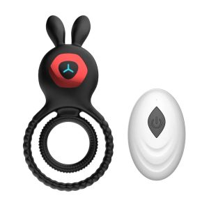 Remote control vibration cockring